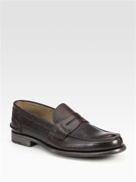 brown loafer square toe prada|Shop Brown Prada Online .